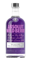 Image de Absolut Wild Berries 38° 0.7L